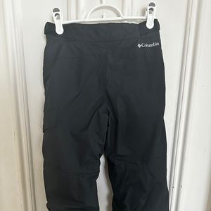 Kids Size 8 Columbia Snow Pants - Lightly Used (black)